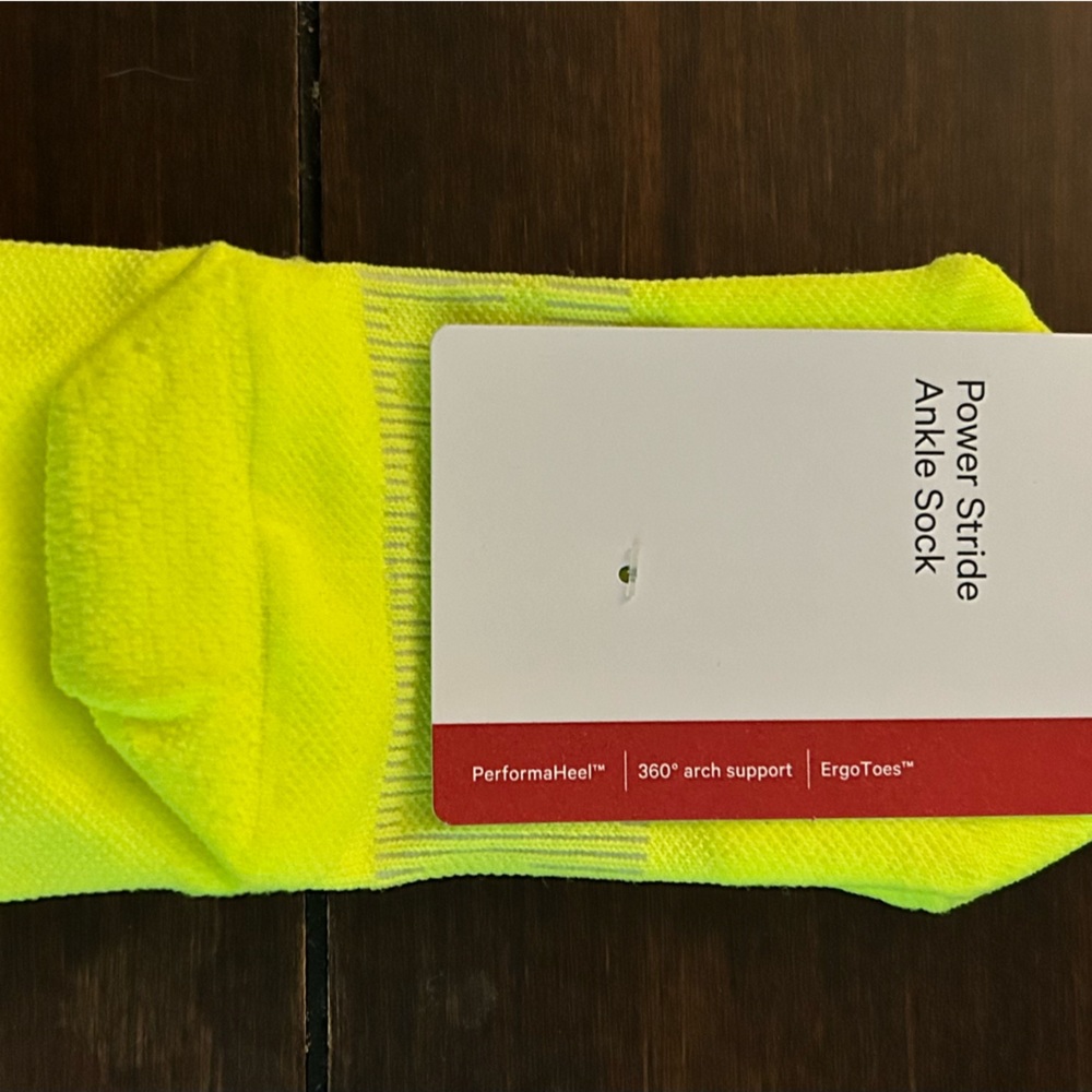 NWT Lululemon Power Stride socks Size Small